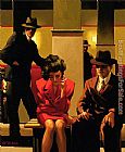 Jack Vettriano Sometimes It's A Man's World painting